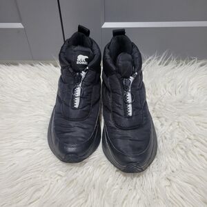 Sorel Black Quilted Winter Boots